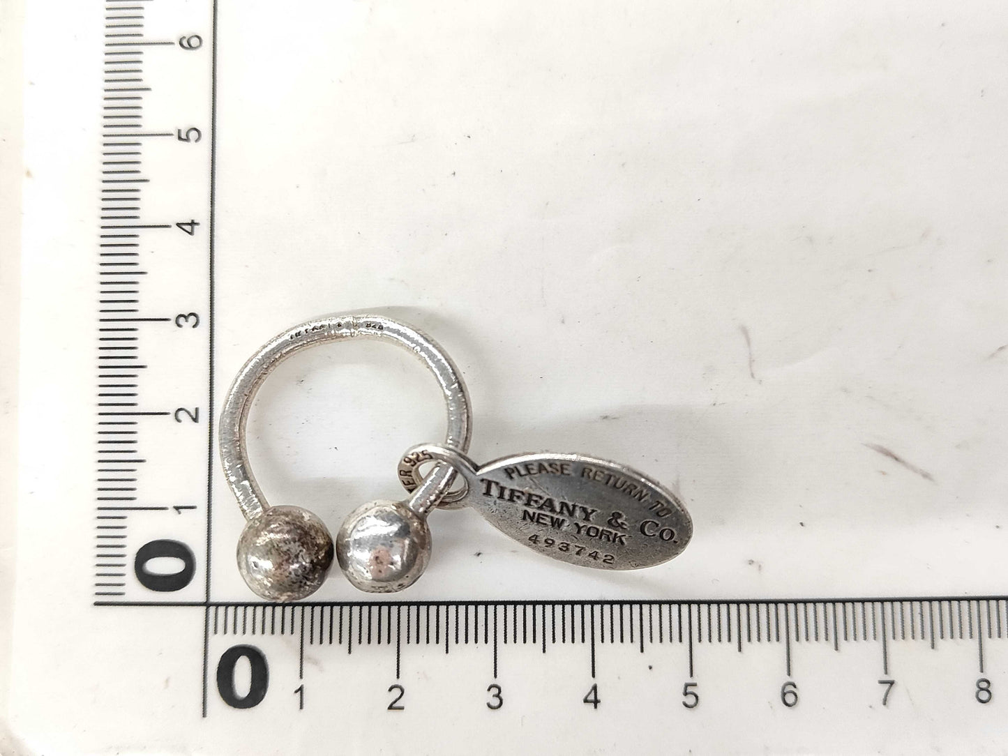 Tiffany&Co. Return to Keyring Keycase Keychain