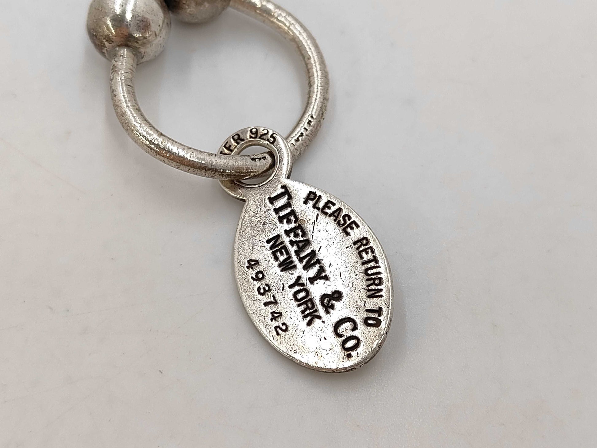 Tiffany&Co. Return to Keyring Keycase Keychain