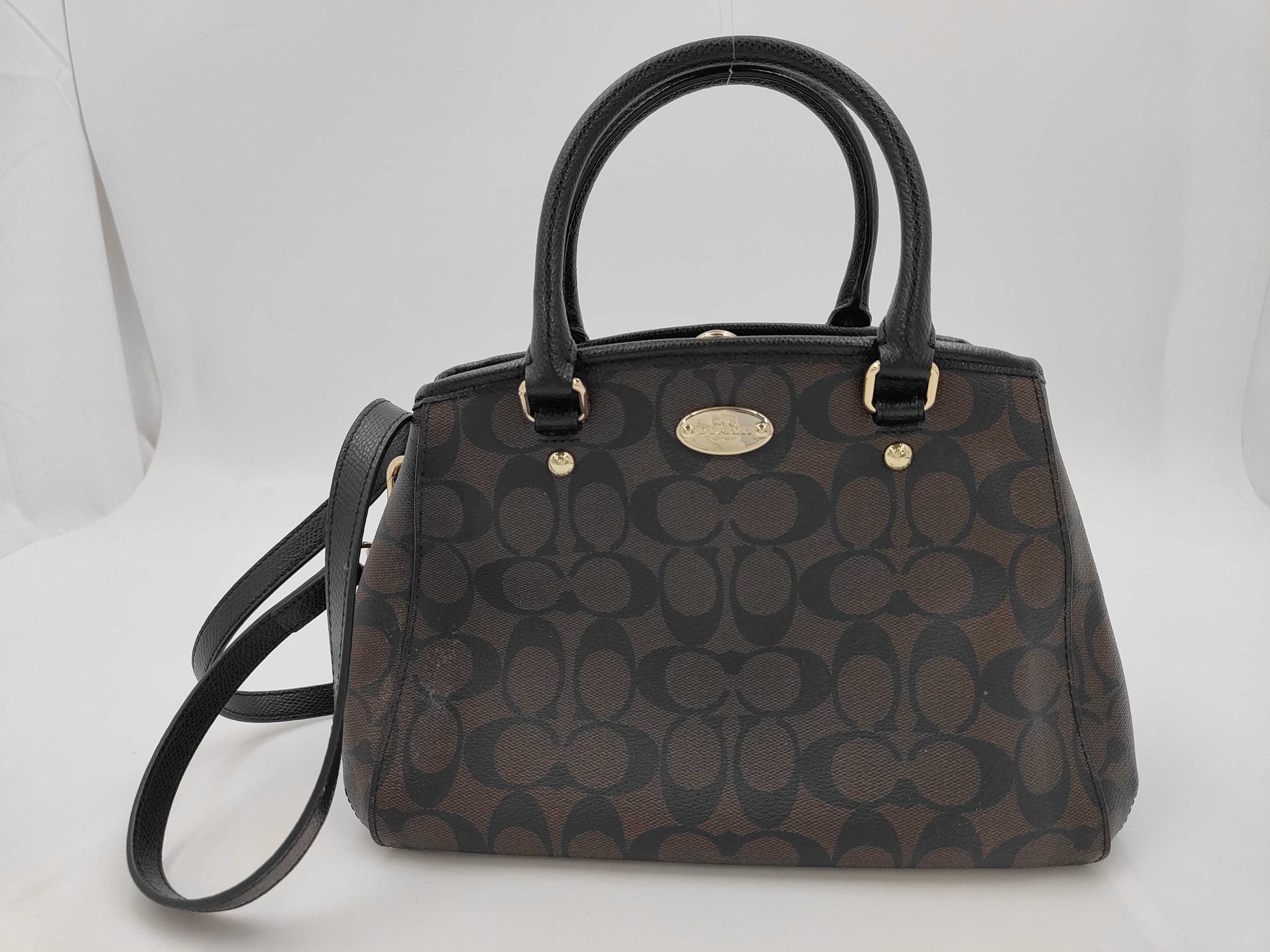 COACH COACH Signature 2-Way Bag Handbag