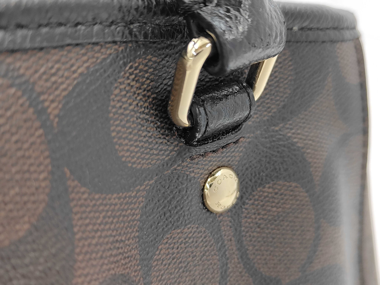 COACH COACH Signature 2-Way Bag Handbag