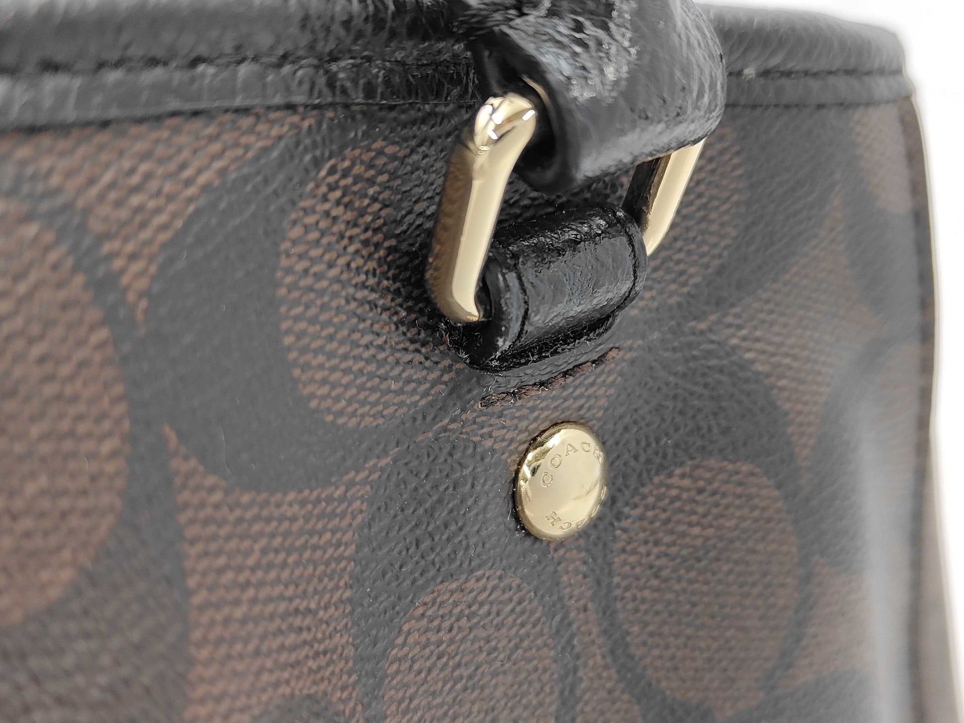 COACH COACH Signature 2-Way Bag Handbag