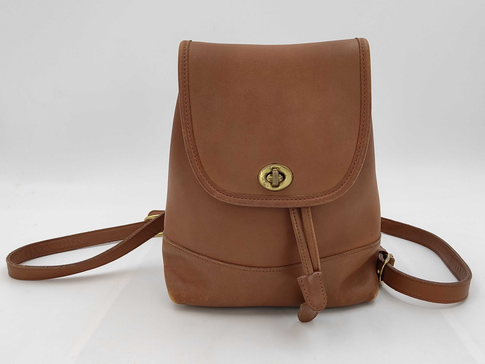 COACH Leather Mini Backpack