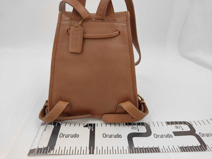 COACH Leather Mini Backpack