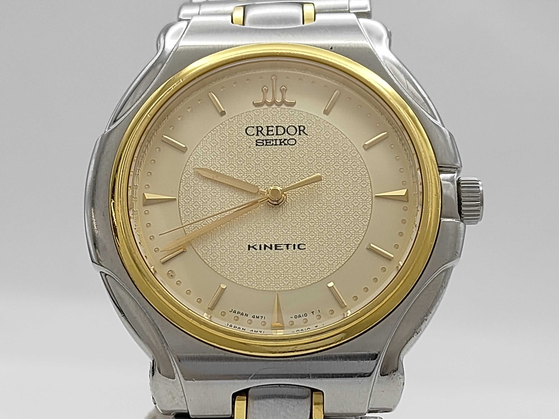 SEIKO Credor 4M71-0A10 760001 Quartz Boys' Watch