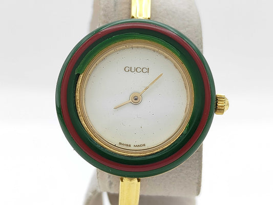 GUCCI Change Bezel 11/12.2 0870436 Quartz Women's Watch