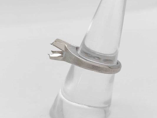 D0.905ct Pt900 11.6g Ring 