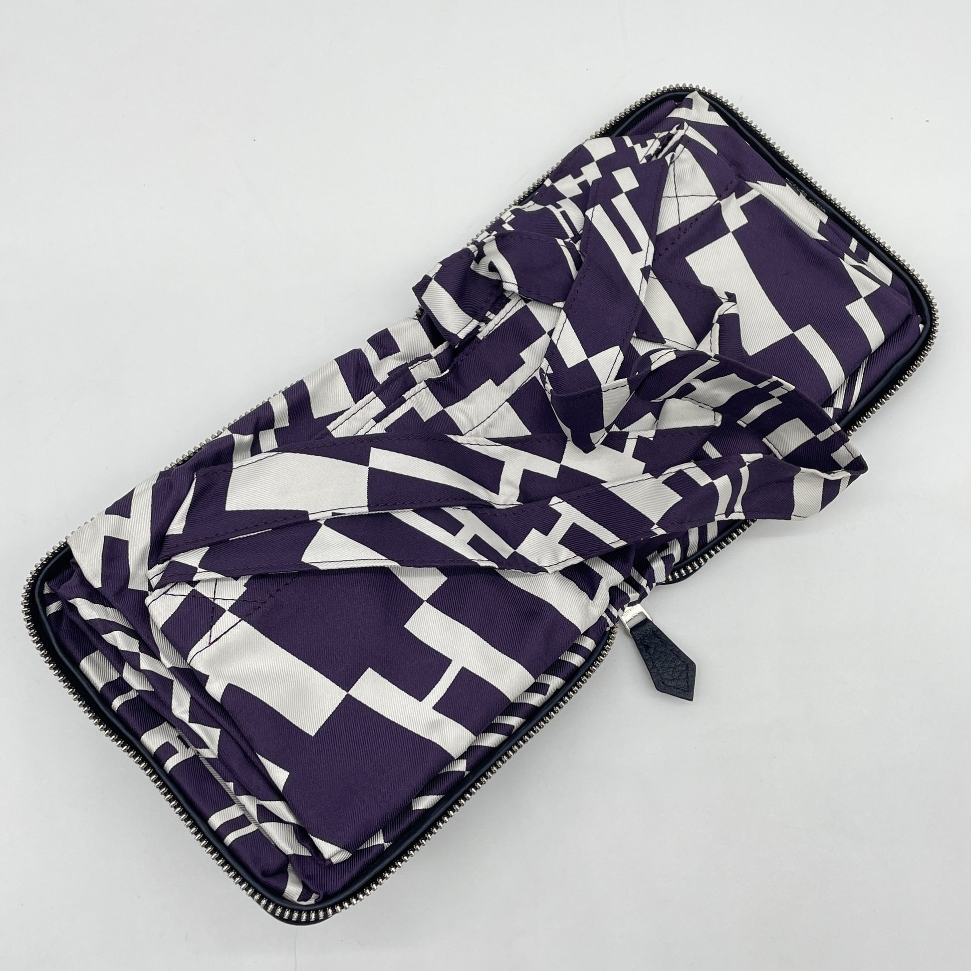 HERMES HERMES Silky Pop Eco Bag □ Engraved Bag