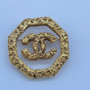 CHANEL Cocomarc Lava Octagon Brooch 93A Brooch
