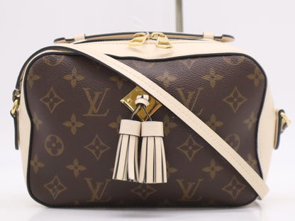 LOUIS VUITTON M43559 Monogram Saintonge Crème Shoulder Bag