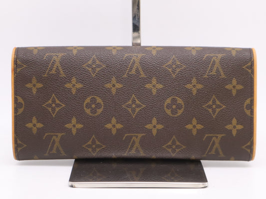 LOUIS VUITTON M51852 Monogram Pochette Twin GM Shoulder Strap Shoulder Bag