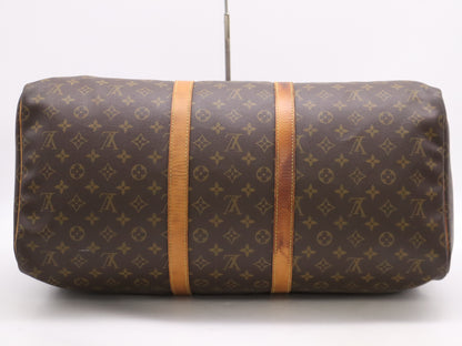 LOUIS VUITTON M41424 Monogram Keepall 55 Boston Bag