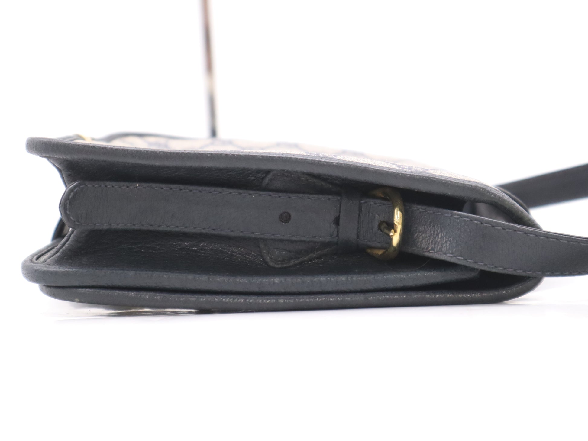 GUCCI GG Supreme Navy Shoulder Bag