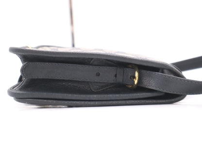 GUCCI GG Supreme Navy Shoulder Bag