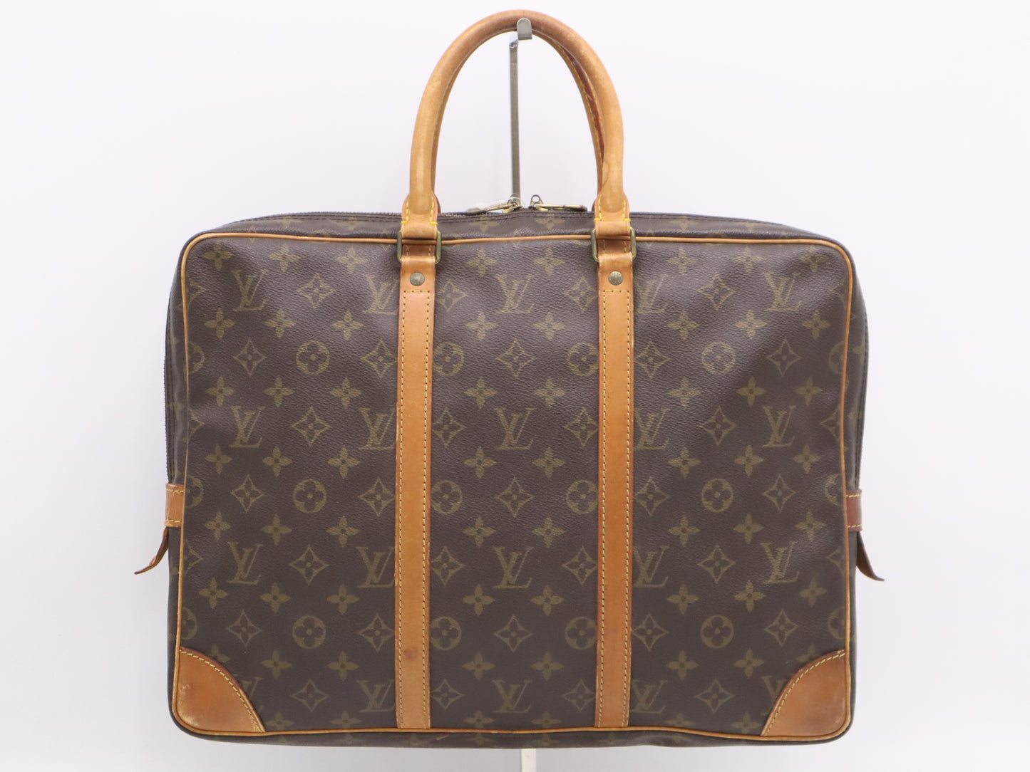 LOUIS VUITTON M53361 Monogram Porte Document Voyage Old Model Business Bag