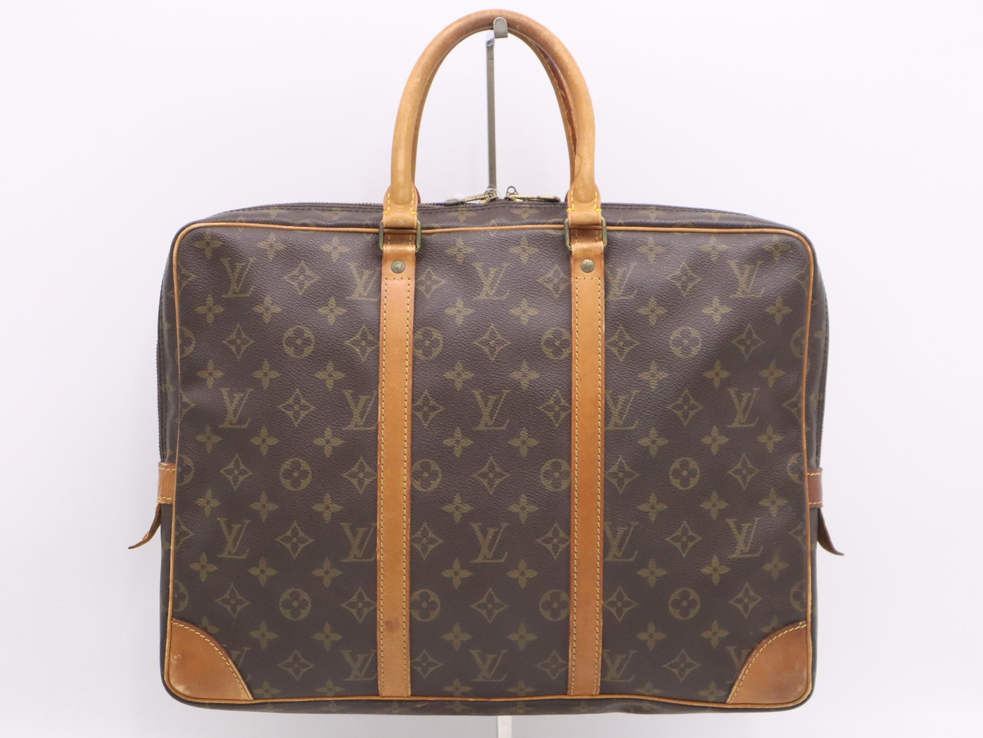 LOUIS VUITTON M53361 Monogram Porte Document Voyage Old Model Business Bag