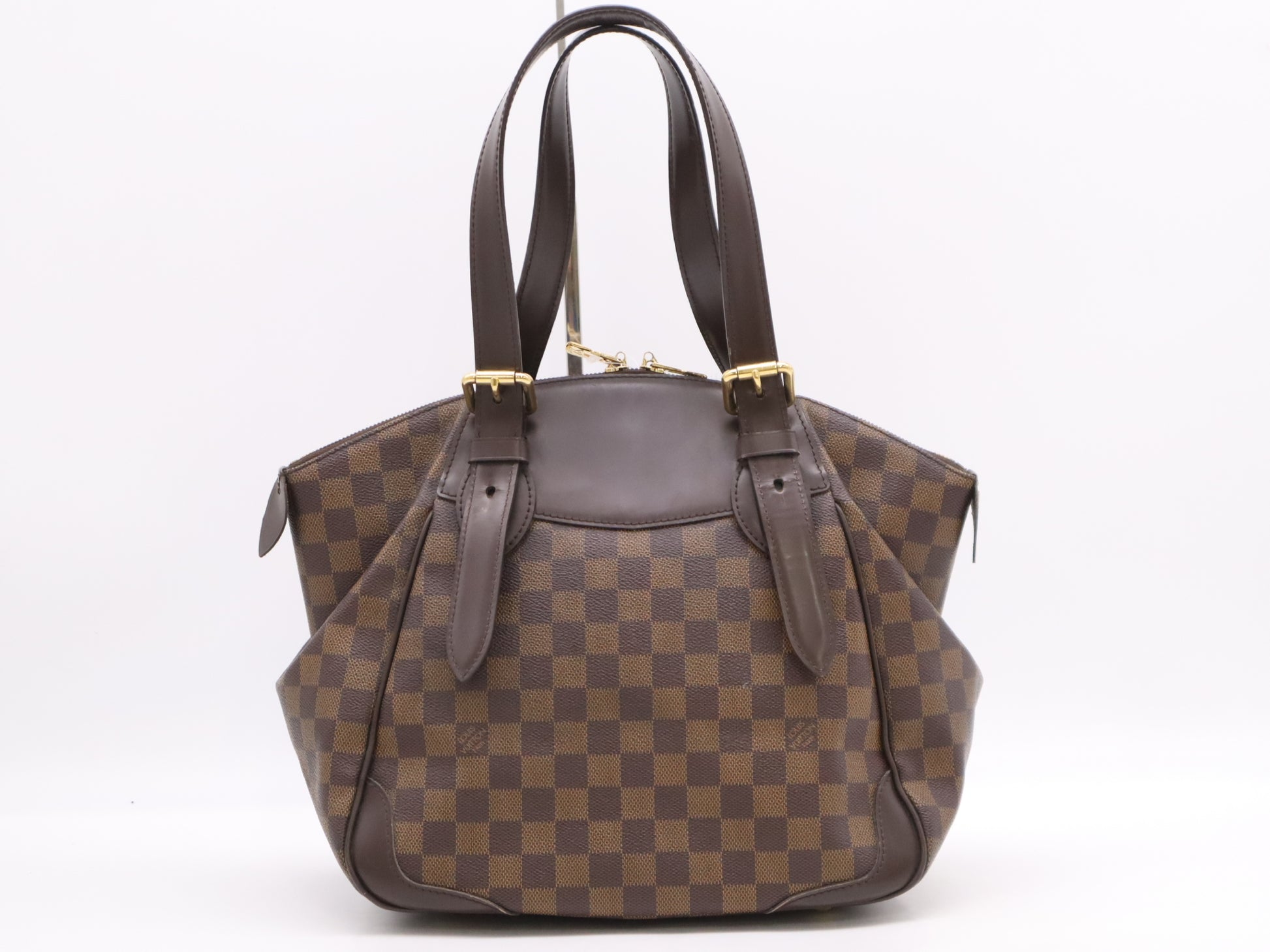 LOUIS VUITTON N41118 Damier Verona MM Tote Bag with Cloche