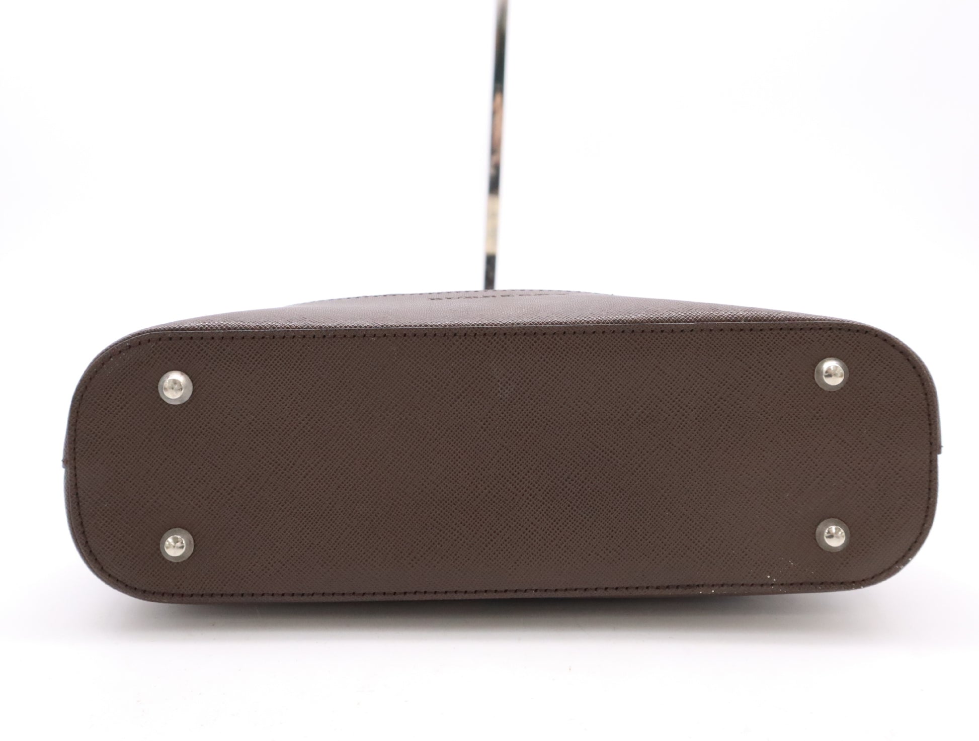 BURBERRY Canvas Leather Nova Check Shoulder Bag Brown Shoulder Bag