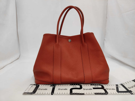 HERMES Negonda R Stamp Garden Birdie PM Capucines Tote Bag