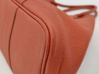 HERMES Negonda R Stamp Garden Birdie PM Capucines Tote Bag