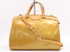 LOUIS VUITTON M91690 Verni Brea MM Dune Handbag with Shoulder Strap
