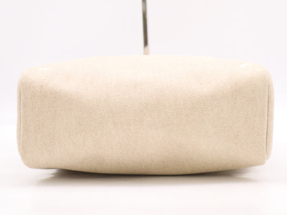 HERMES Toile Hail Bag, Replacement Bag Only, Box and Dust Bag Included