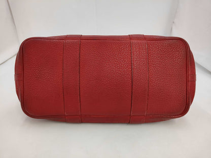 HERMES Negonda Garden Party PM Red □O Handbag