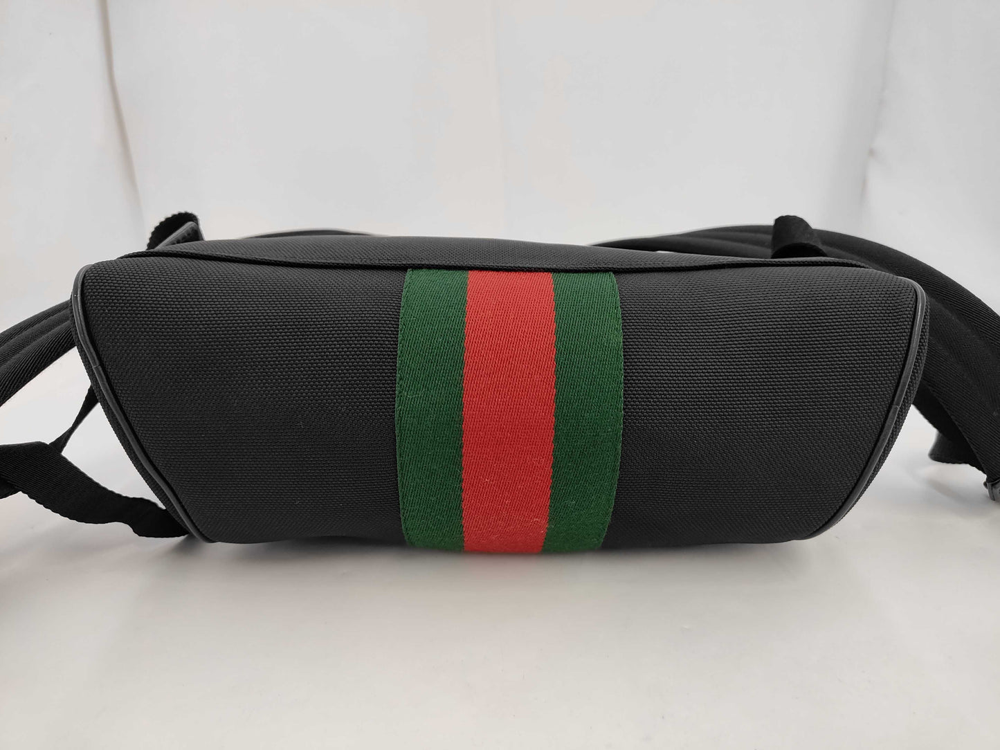 GUCCI 630917-520981 Canvas/Leather Sherry Line Backpack