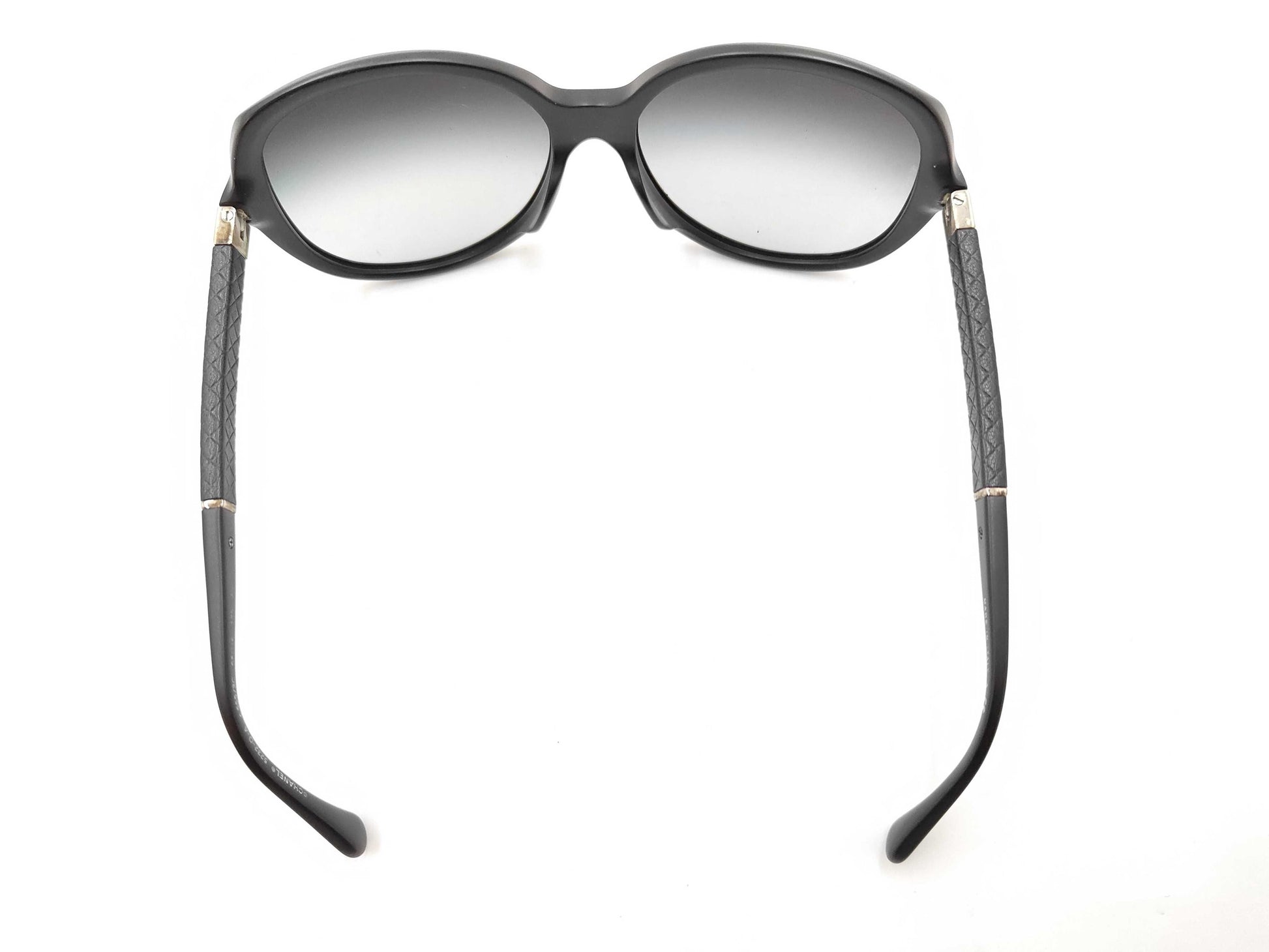  CHANEL 5232A40935 Plastic Sunglasses Matelasse Black with Guarantee Card, Case, and Box AC9251081 Sunglasses/Eyewear