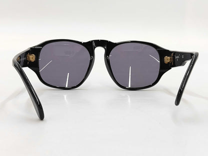  CHANEL Plastic Sunglasses with Coco Mark, Black, Case Included