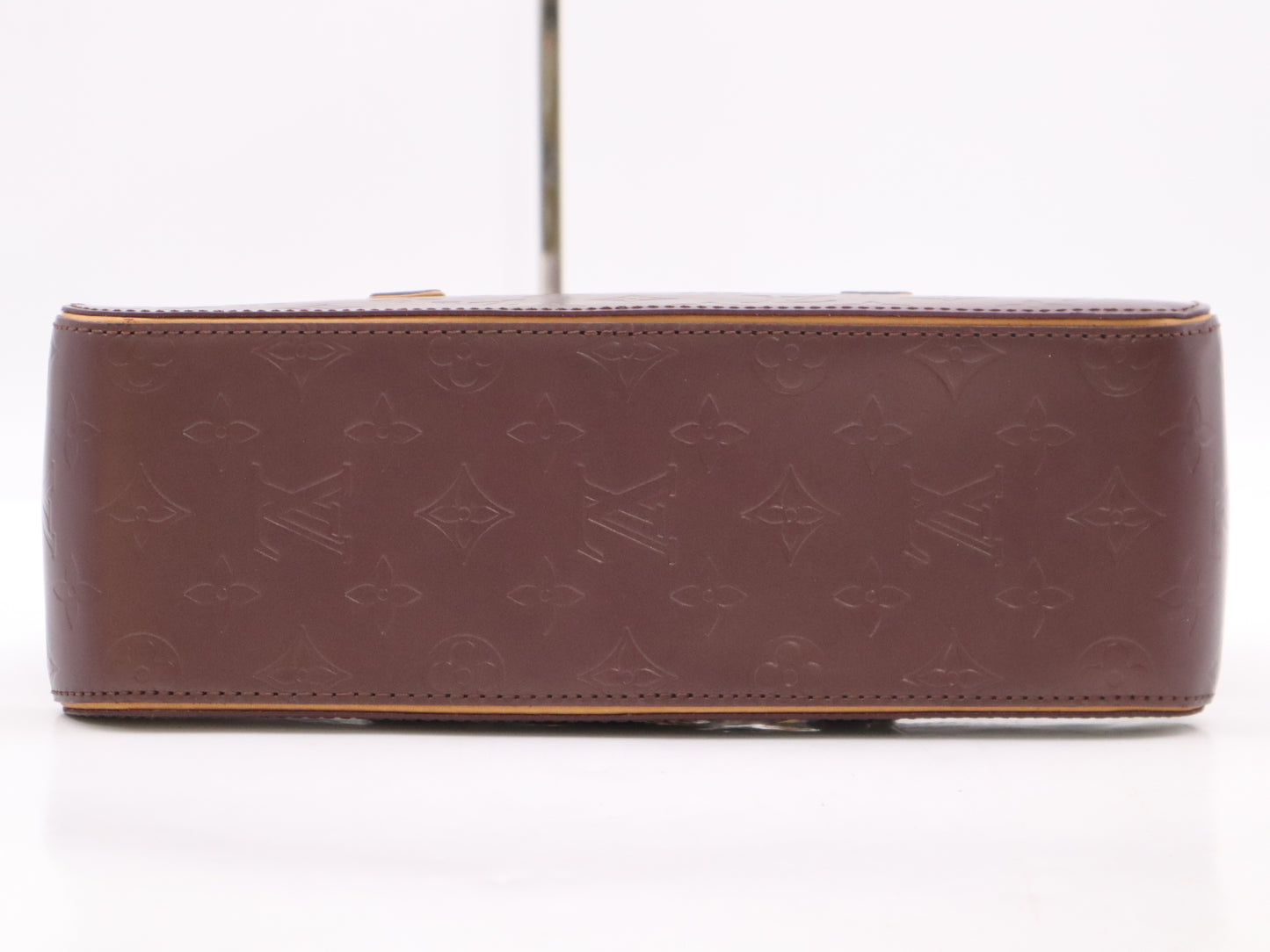 LOUIS VUITTON M55176 Monogram Matte Shelton Violet Handbag with Dust Bag