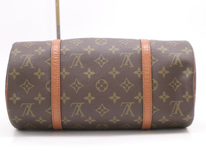 LOUIS VUITTON M51365 Monogram Papillon 30 Old Model Handbag with Pouch