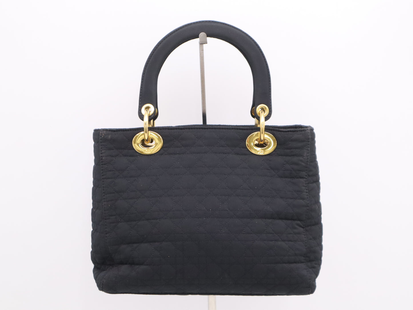 Dior Canage Lady Dior Handbag Black GD Hardware Handbag