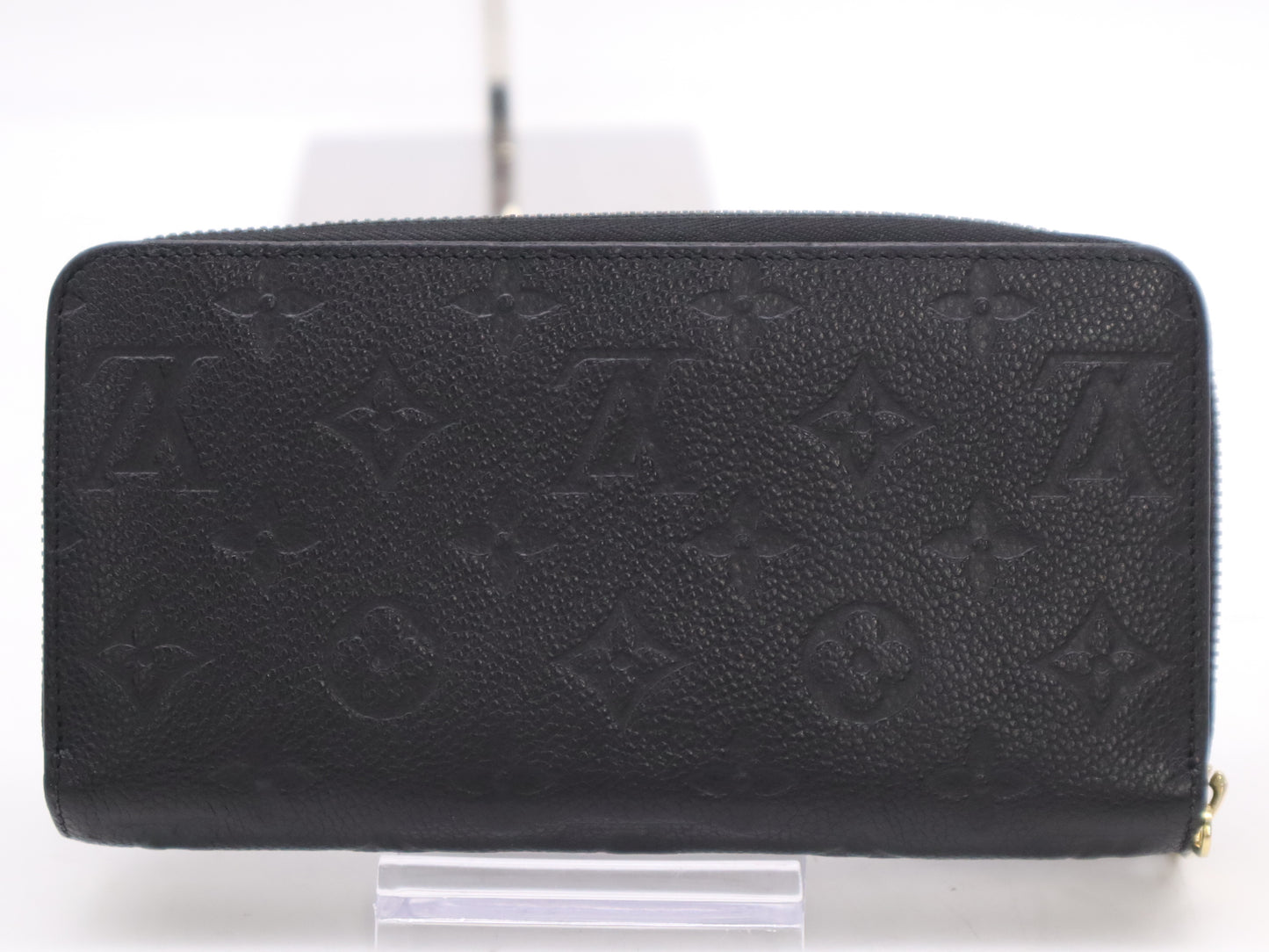 LOUIS VUITTON M60571 Empreinte Zippy Wallet Noir Wallet