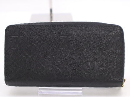 LOUIS VUITTON M60571 Empreinte Zippy Wallet Noir Wallet