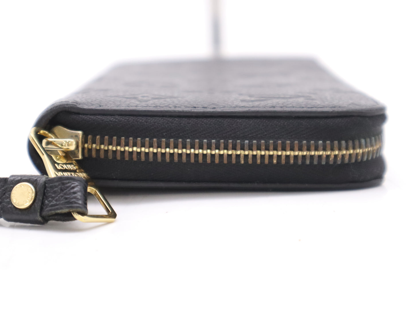LOUIS VUITTON M60571 Empreinte Zippy Wallet Noir Wallet