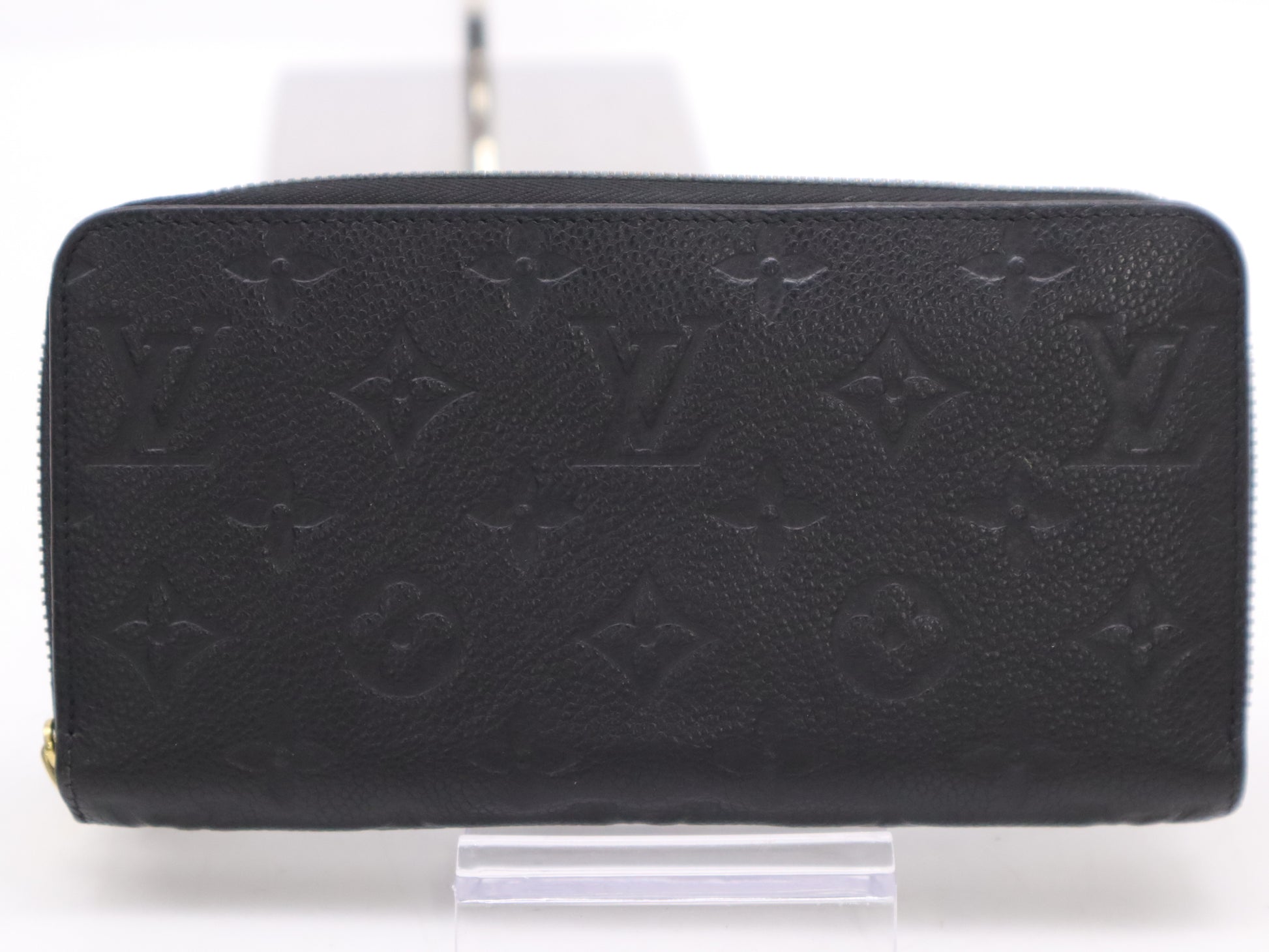 LOUIS VUITTON M60571 Empreinte Zippy Wallet Noir Wallet