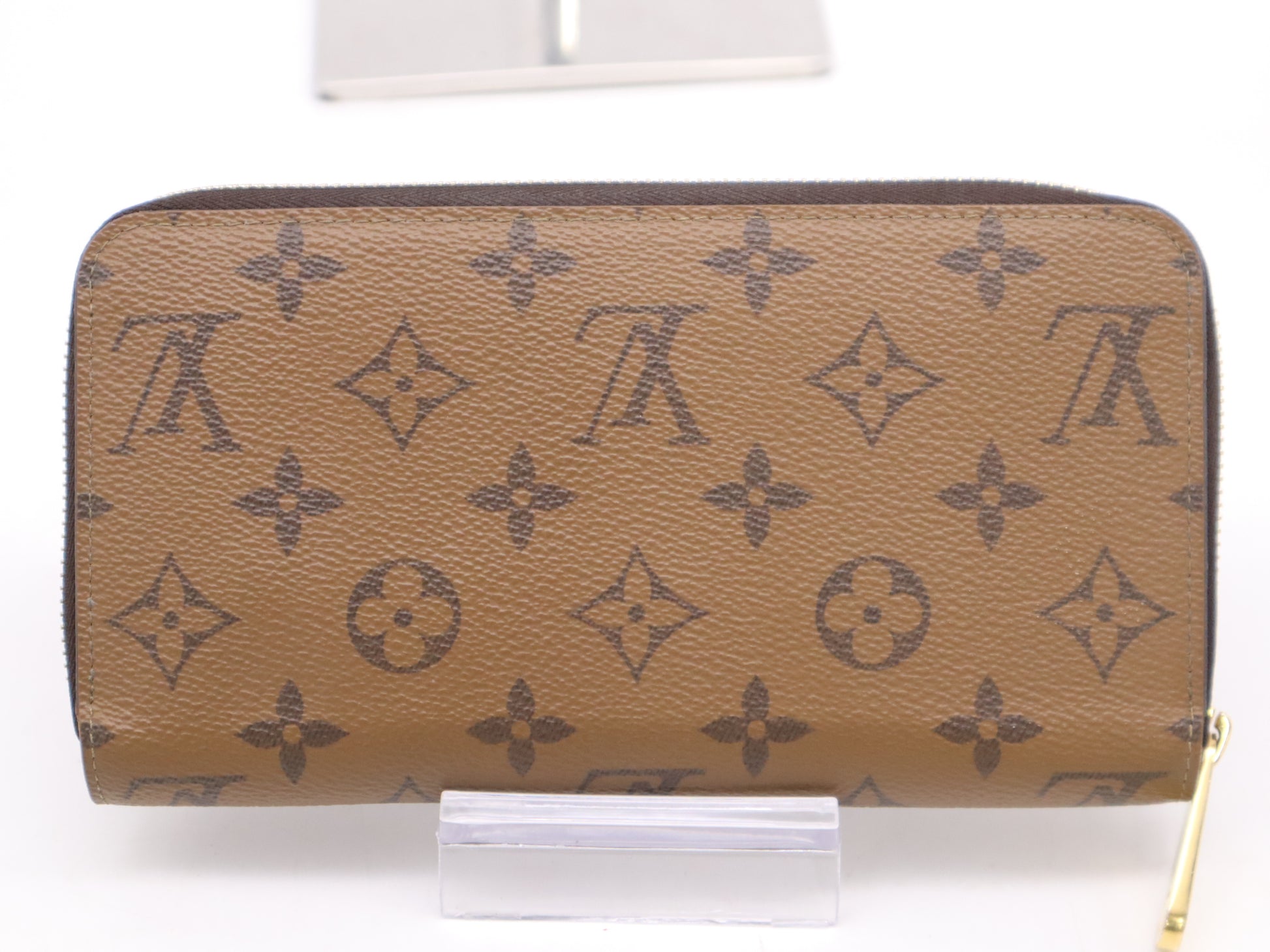 LOUIS VUITTON M82444 Monogram Reverse Zippy Wallet