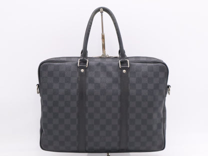 LOUIS VUITTON N41478 Graffit Porte Documan Voiage PDV PM Business Bag