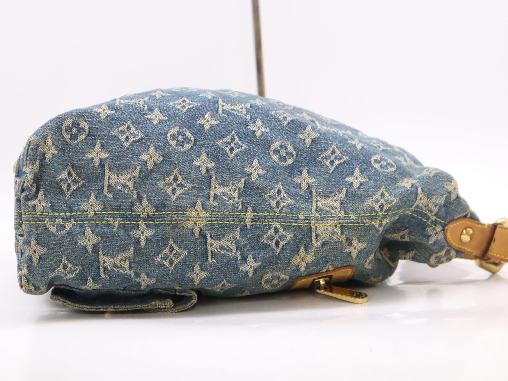 LOUIS VUITTON M95048 Denim Buggy GM Blue Shoulder Bag