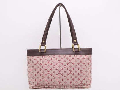 LOUIS VUITTON M92678 Monogram Mini Lucille PM Cerise Handbag