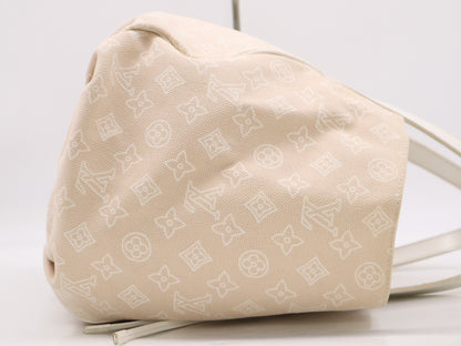 LOUIS VUITTON M95986 Leather Cabas Ipanema GM Beach Line Sable Tote Bag