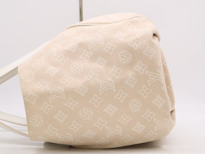 LOUIS VUITTON M95986 Leather Cabas Ipanema GM Beach Line Sable Tote Bag