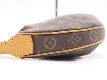 LOUIS VUITTON M51510 Monogram Pochette Croissant Handbag with Dust Bag