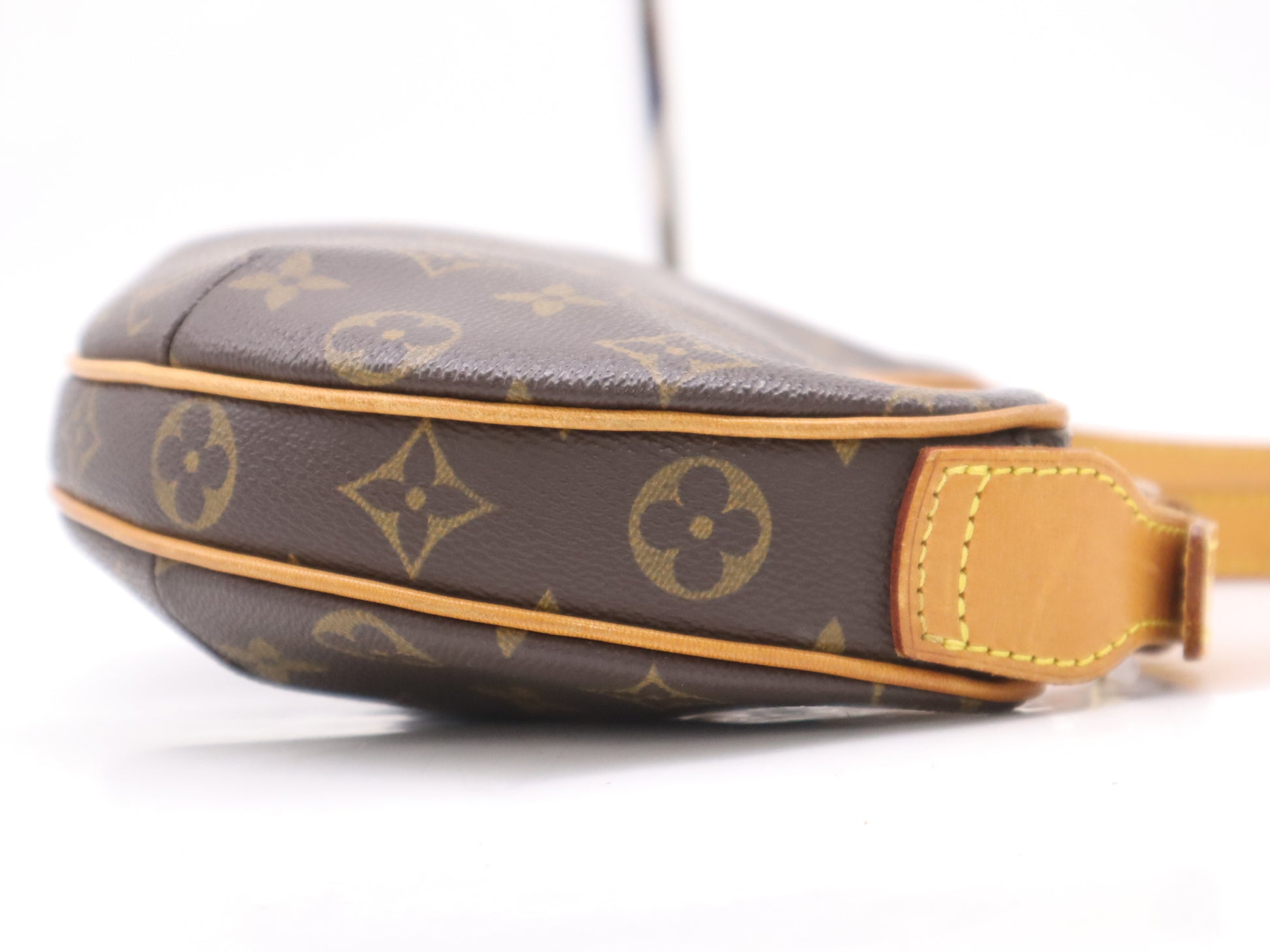 LOUIS VUITTON M51510 Monogram Pochette Croissant Handbag with Dust Bag