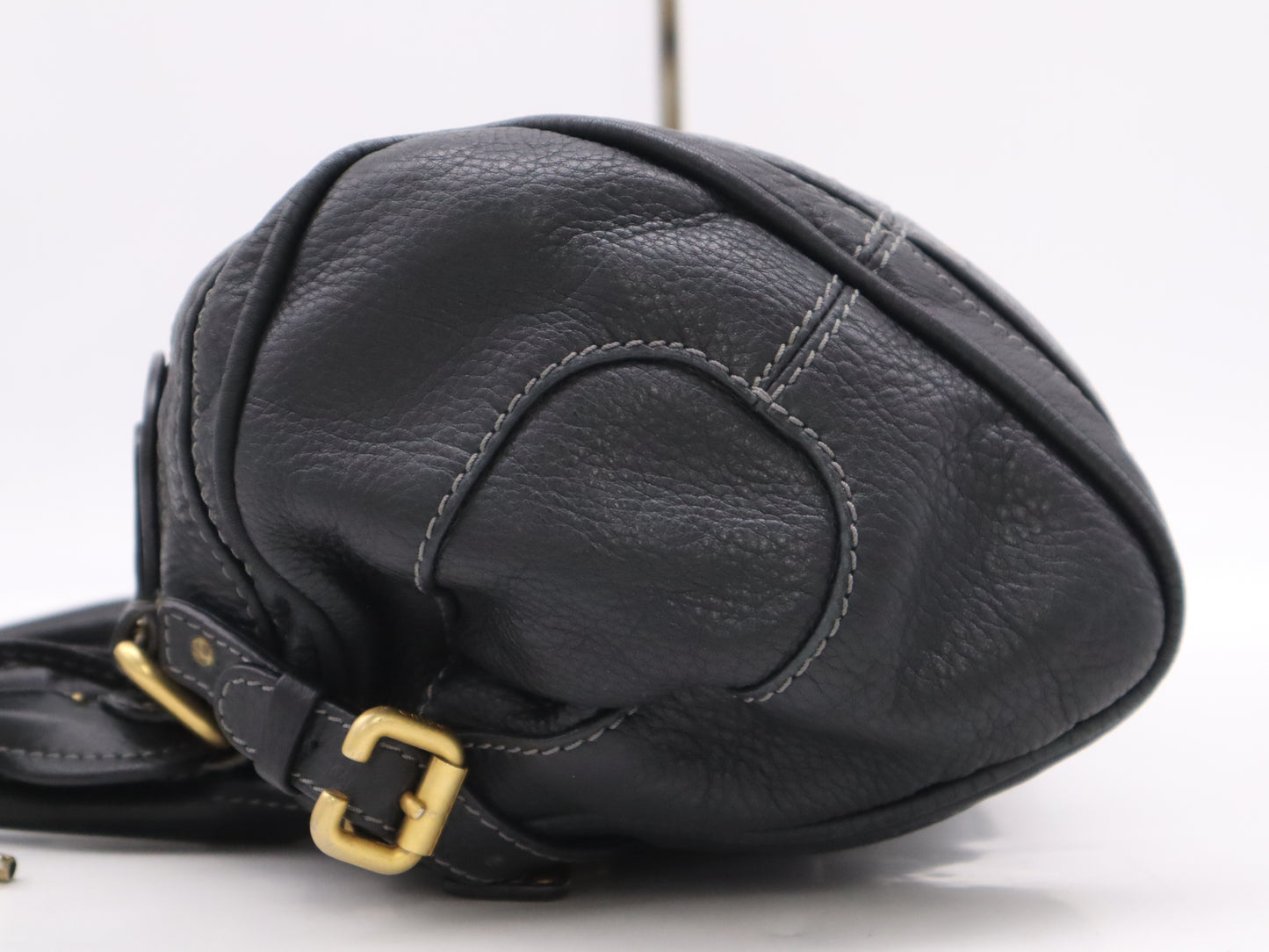 chloe Leather Paddington Black Padlock Key Handbag