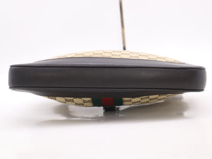 GUCCI 001/3306GG Canvas Sherry Line Jackie Shoulder Bag Shoulder Bag