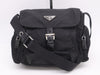 PRADA Nylon Triangle Logo Shoulder Bag Black SV Hardware Shoulder Bag