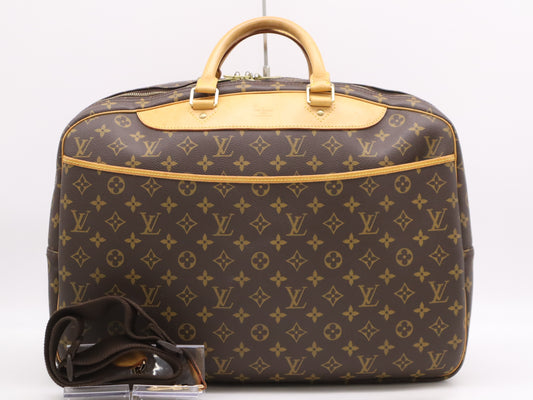 LOUIS VUITTON M41399 Monogram Alize 24H Boston Bag with Shoulder Strap