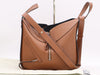 LOEWE Soft Grain Calf Hammock Small 2-Way Handbag in Brown with Shoulder Strap and Dust Bag