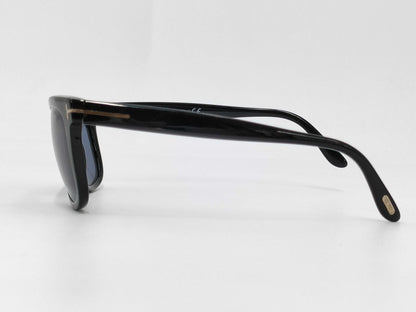  Tom Ford 336 Plastic 52□21-145 Black Sunglasses with Case
